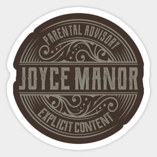 Joyce Manor Vintage Ornament Sticker